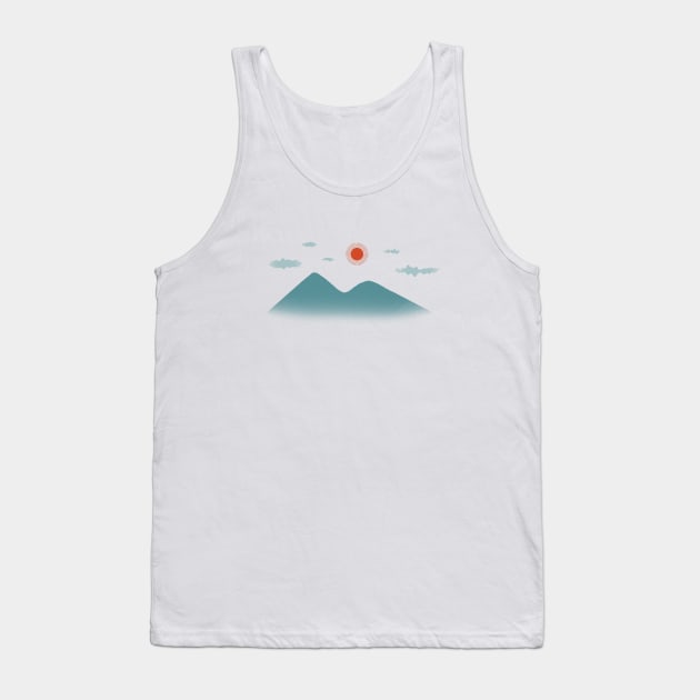 The Misty Mountains Tank Top by Liam Warr